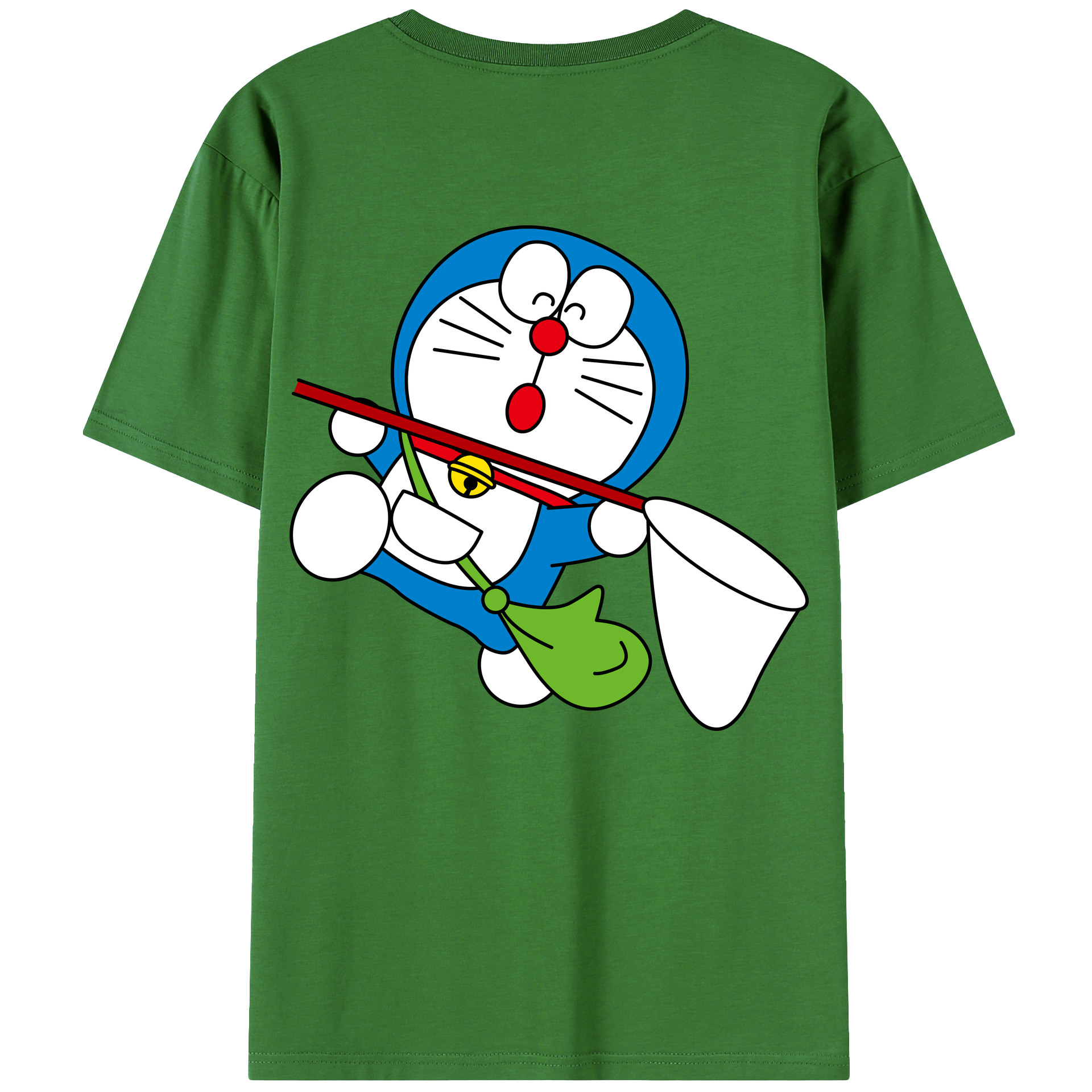 （画像用） ドラえもん Doraemon レディース半袖Tシャツ(バックプリント)